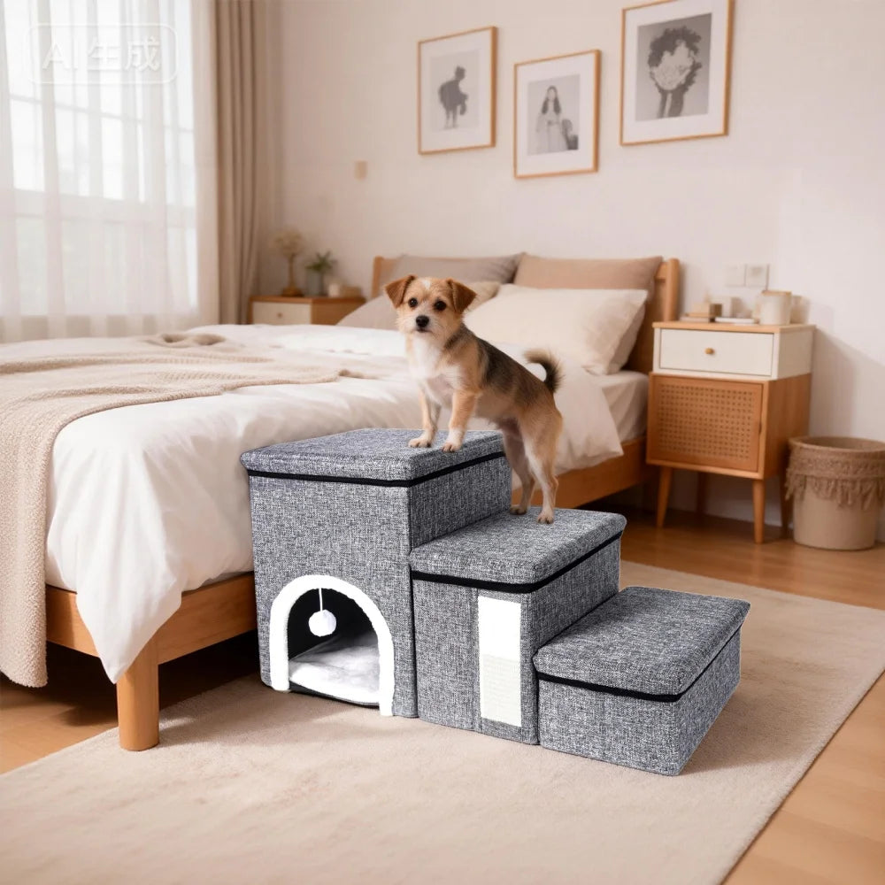StepUp — Escalier pliable 3 marches pour chien et chat