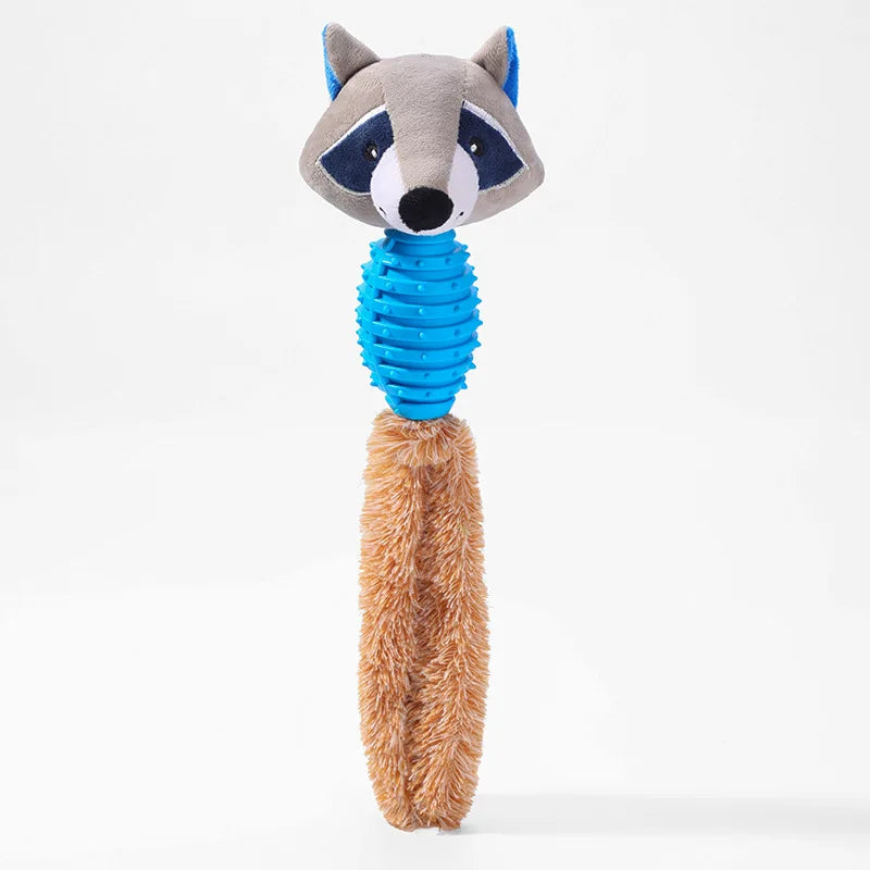 World Beastie — Jouet à mâcher en peluche et TPR pour chien