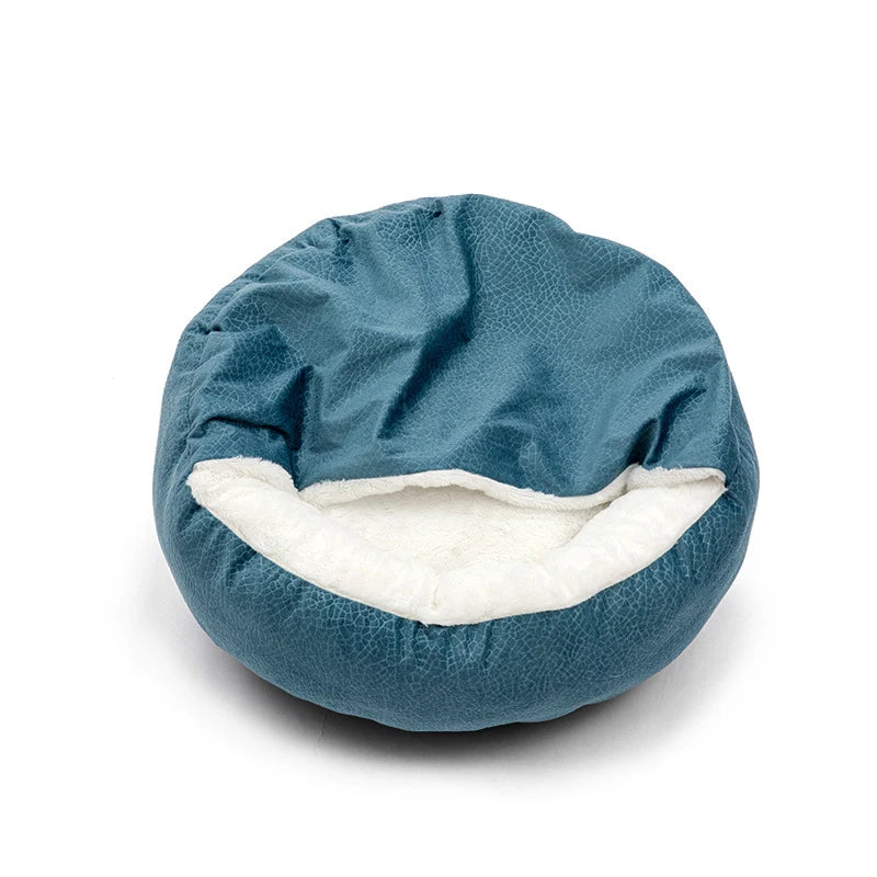 Le Cocon Orthopédique — Panier à capuche pour chien et chat