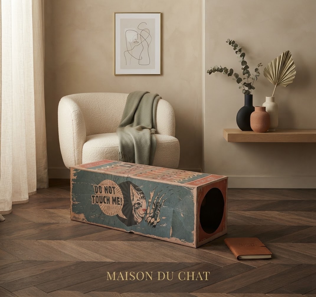 KraftCocon — Tente tunnel pour chat