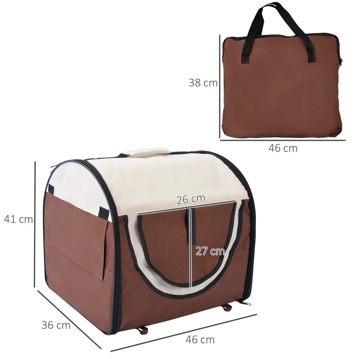 DoudTravel — Sac cabine pliable pour animaux