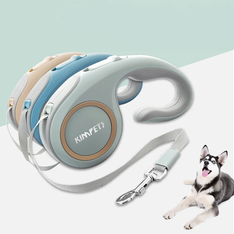 FreeWalk — Laisse rétractable en nylon pour chien et chat, 3 m / 5 m