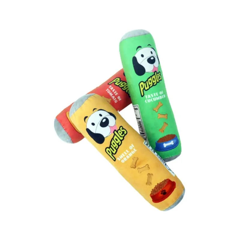 Puggles — Peluche polaire couineuse pour chien