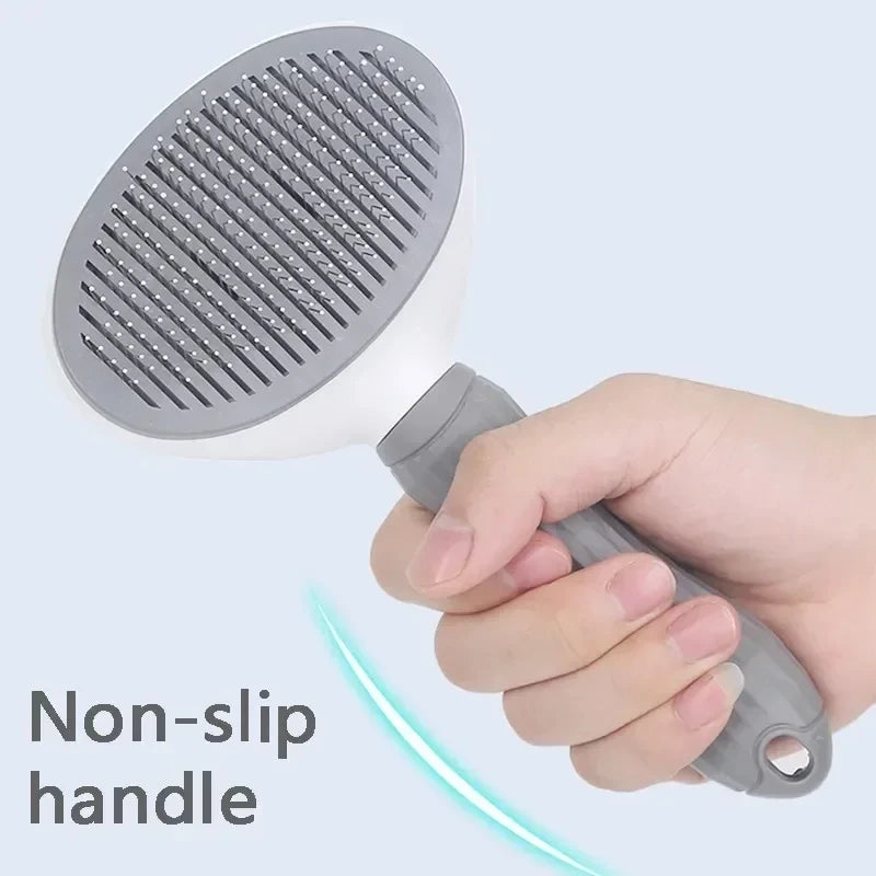 ToutouPropre — Brosse auto-nettoyante pour chien et chat, tous types de pelage