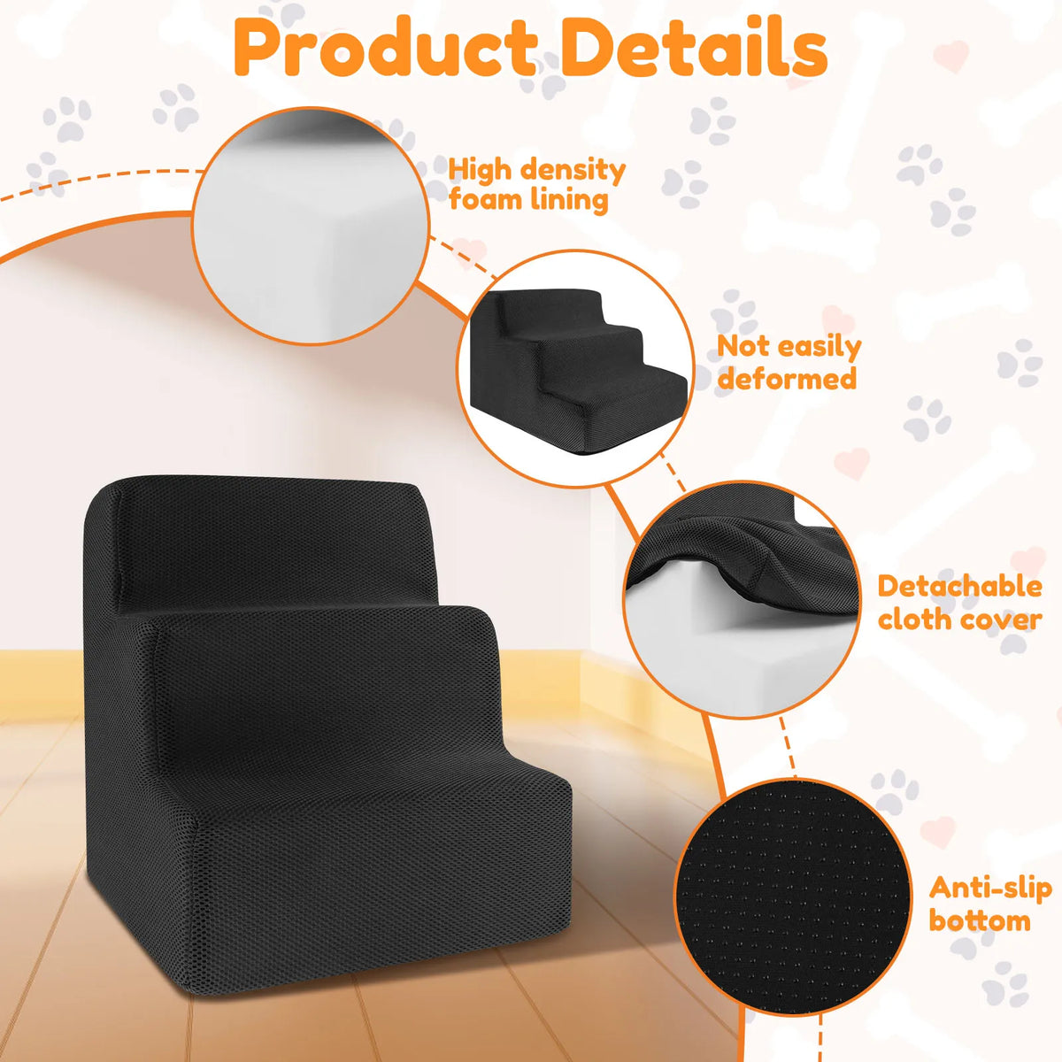 PawSteps — Marchepied confort pour animaux