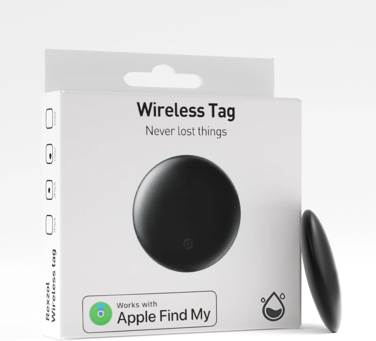 NeverLost — Traceur Bluetooth compatible Apple Find My