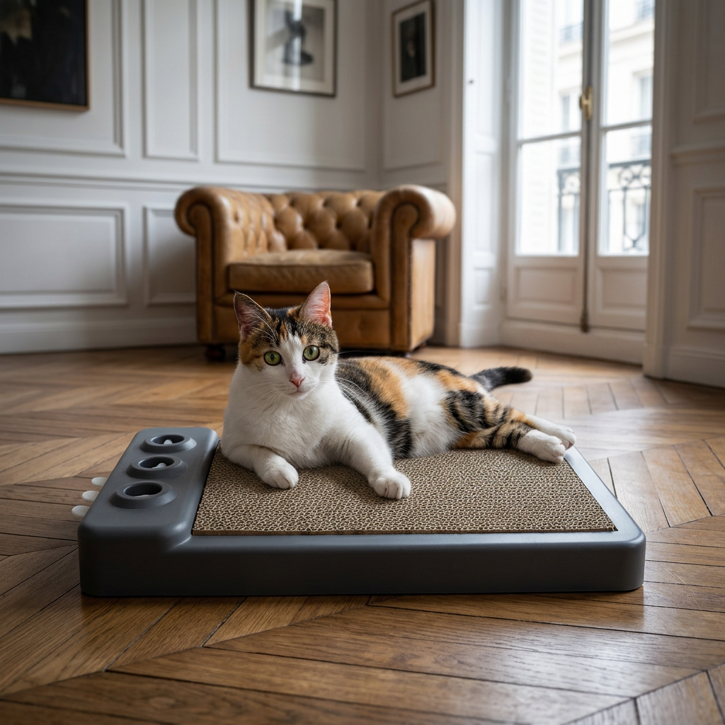 Griff'Art dans un salon haussmannien