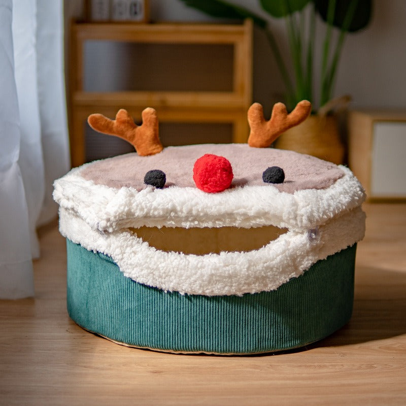 Le Chat’let de Noël — Nid douillet pour chat