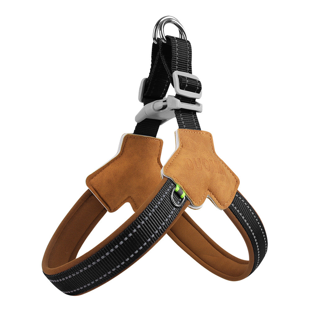 EdenWalk — Harnais réfléchissant anti-traction pour chien