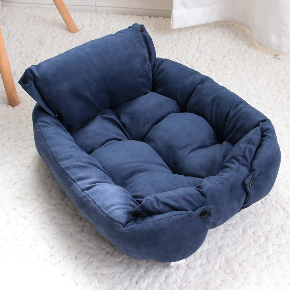 Nid Douillet 3-en-1 — Coussin cocooning pour chien et chat