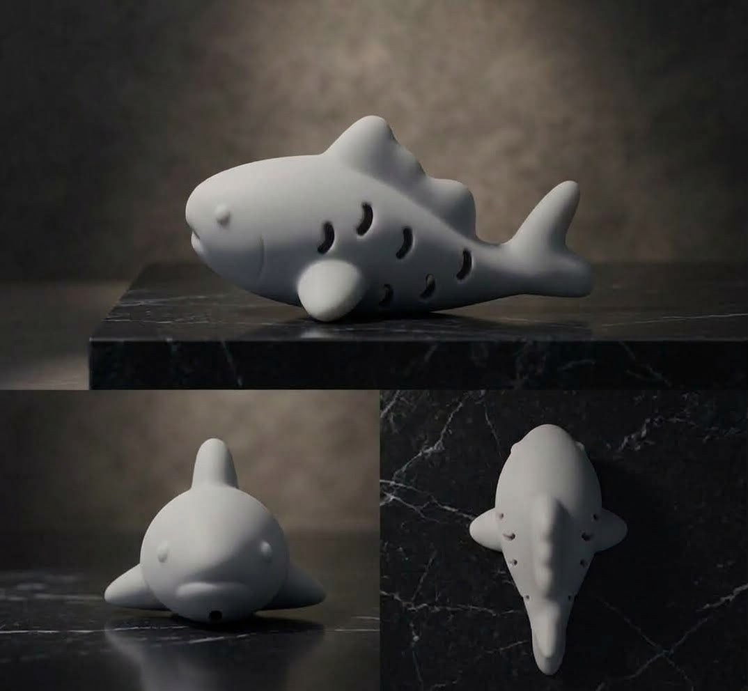 MiaouShark — Trio de requins en silicone pour chat