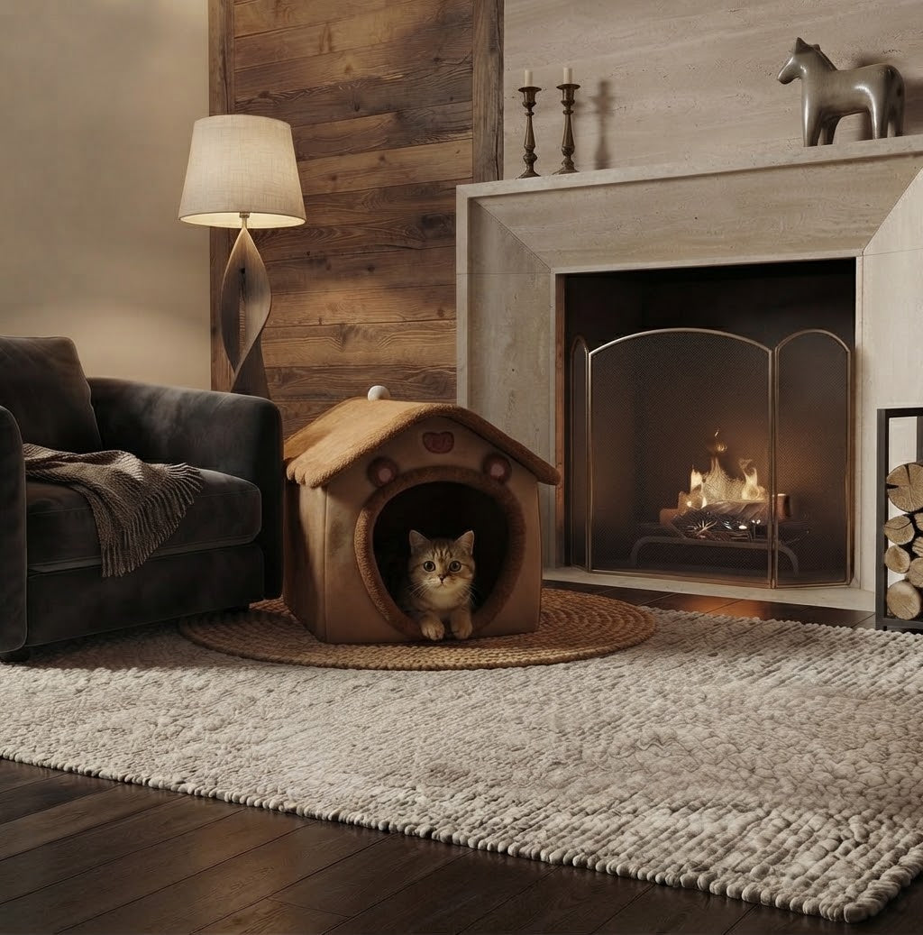 Moka — Maison pliable pour chat