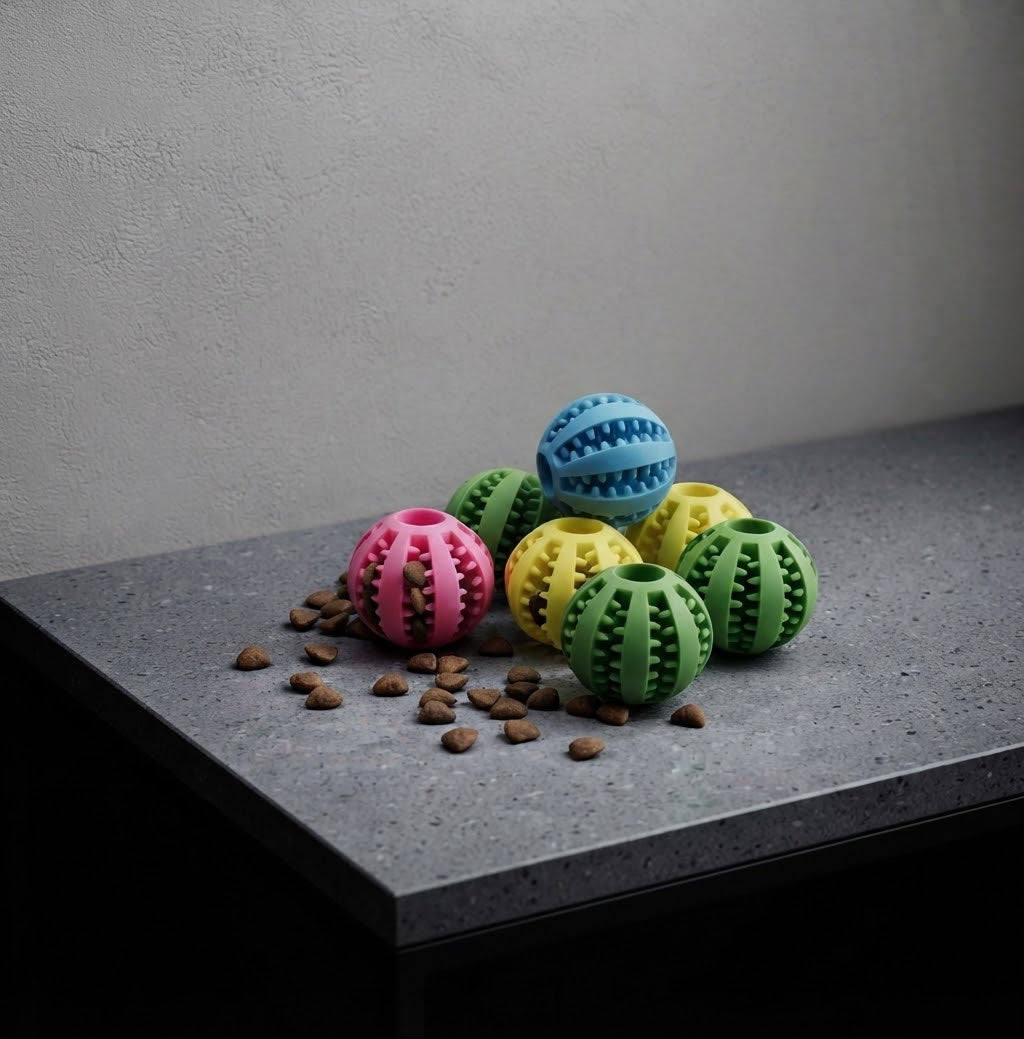 Krok'Ball — Balle distributrice de friandises pour chien