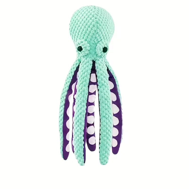 Octopus — Jouet poulpe sonore indestructible pour chien