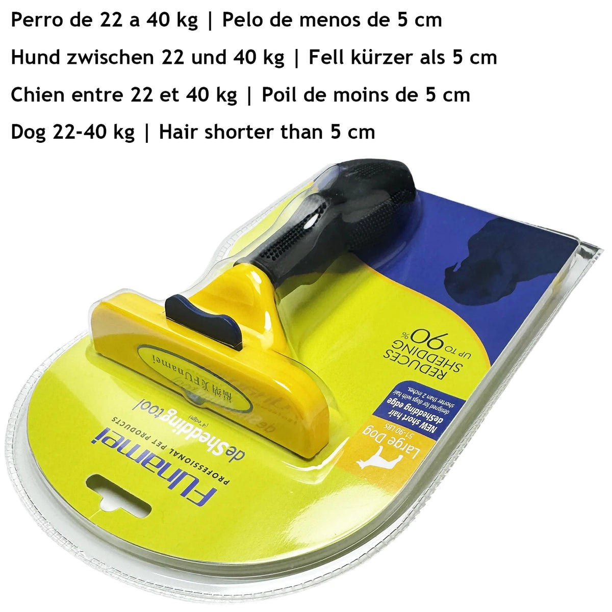 PoilPlume — Brosse de toilettage à éjection automatique pour chien et chat