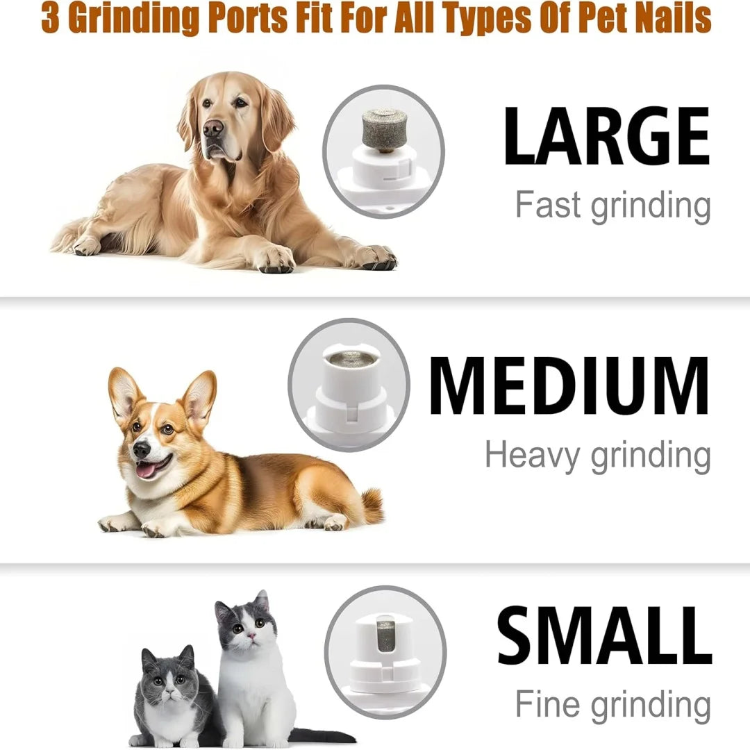 SilenCut — Coupe-griffes électrique silencieux pour chien et chat