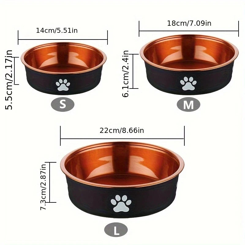 Bowl & Zen — Gamelle en inox antidérapante pour chien