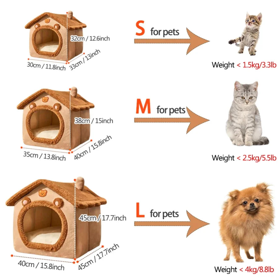 Moka — Maison pliable pour chat
