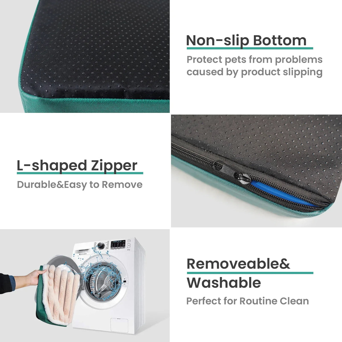 ZenNight — Matelas orthopédique ultra doux pour chien et chat