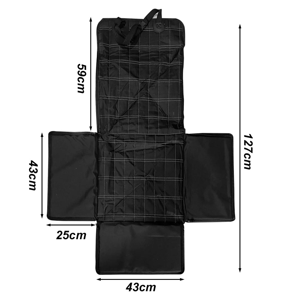 RoadBuddy — Sac de transport et siège auto imperméable pour chien