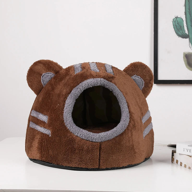 OursCozy — Nid douillet en forme d'ourson pour chat