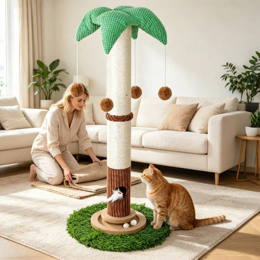 Le Cocotier à Griffes — Griffoir et jeux pour chat