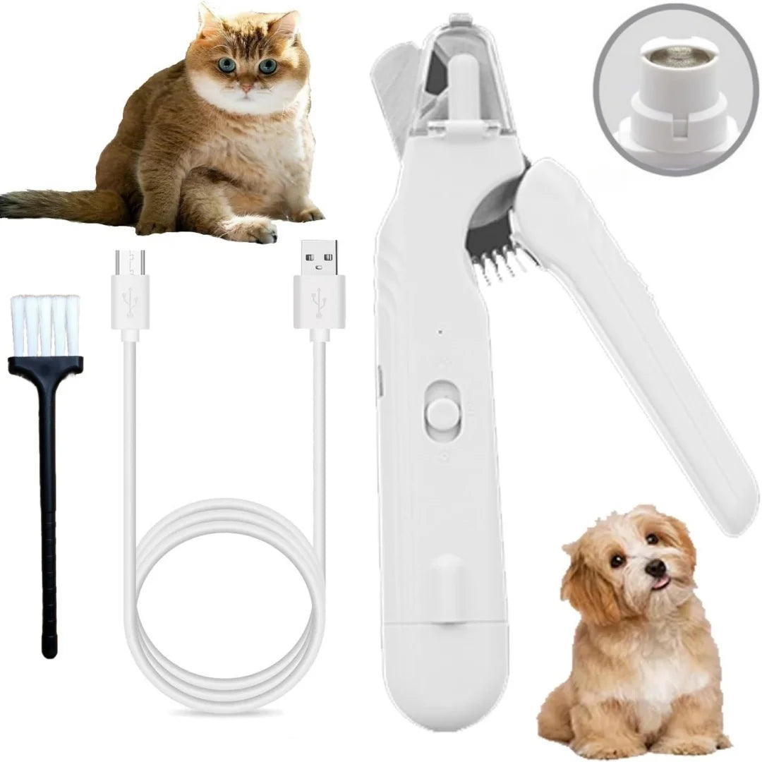 SilenCut — Coupe-griffes électrique silencieux pour chien et chat