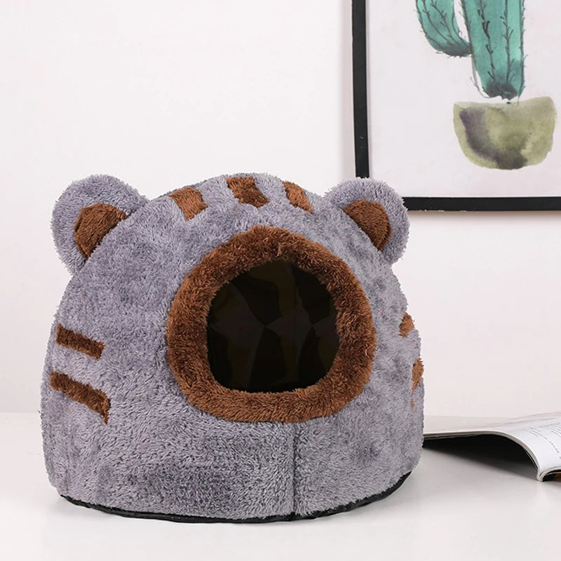 OursCozy — Nid douillet en forme d'ourson pour chat