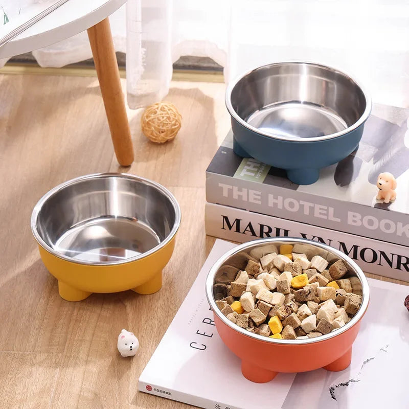 Croc'Bowl — Gamelle en inox antidérapante pour chien et chat