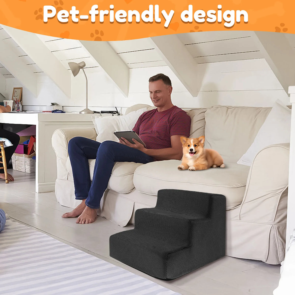PawSteps — Marchepied confort pour animaux