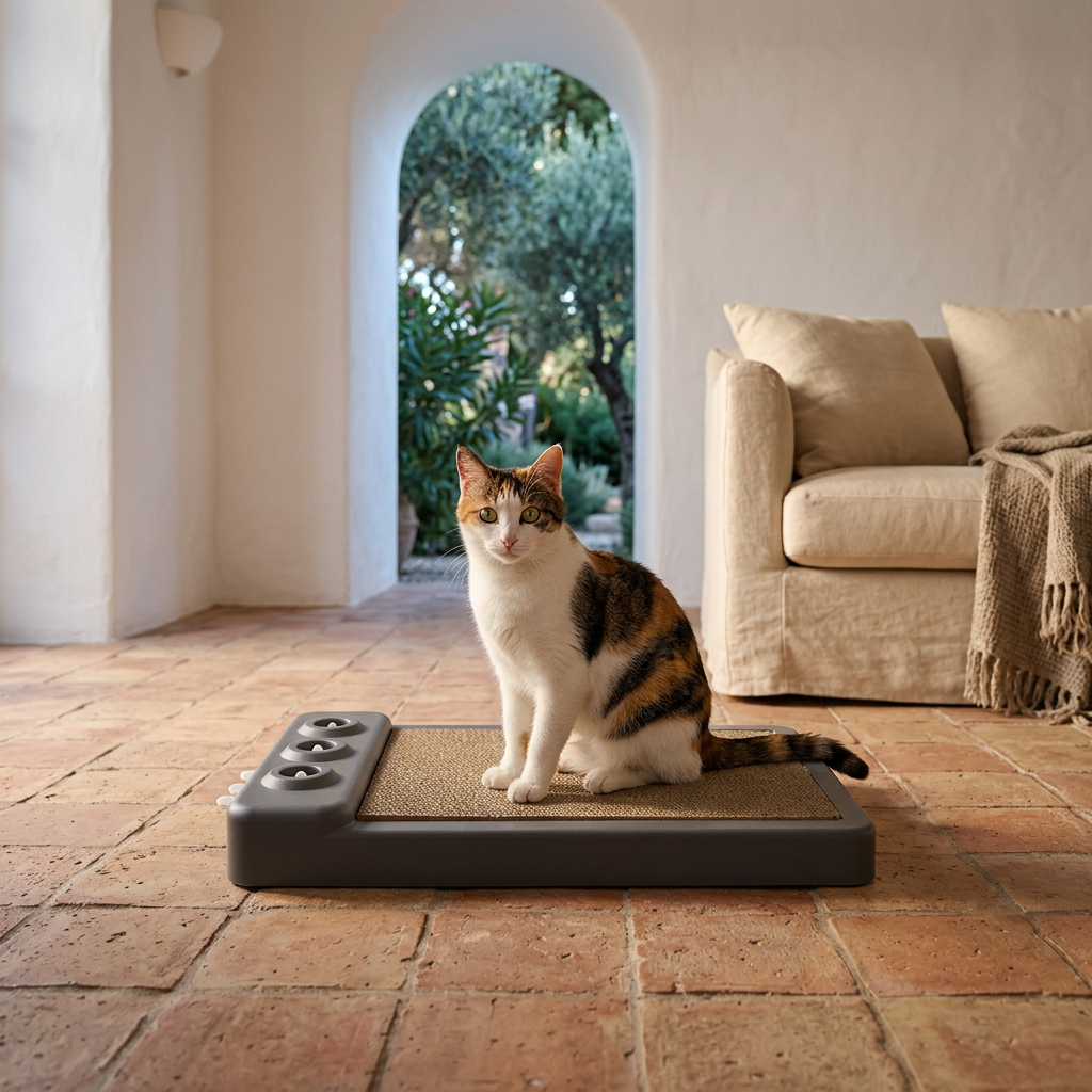Griff'Art dans un salon méditerranéen