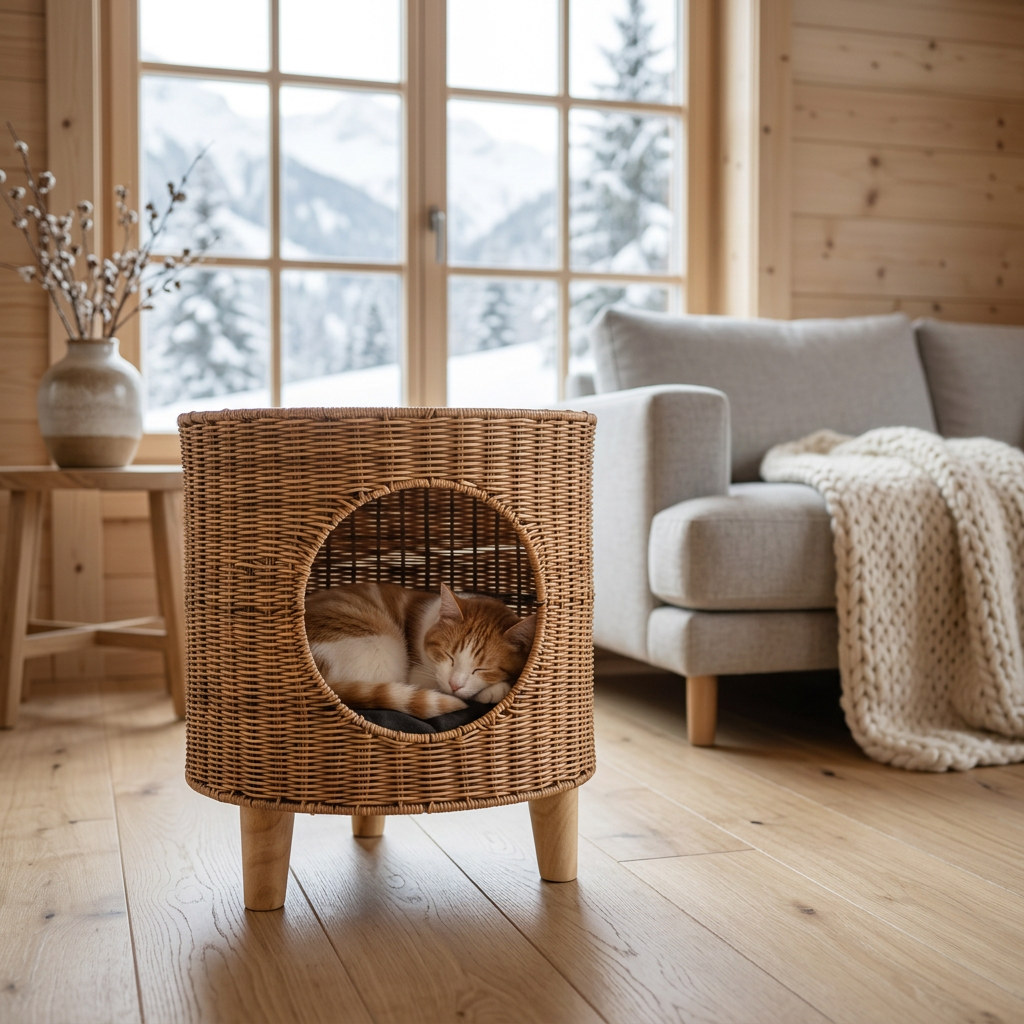 Le Nid Tressé dans un chalet alpin